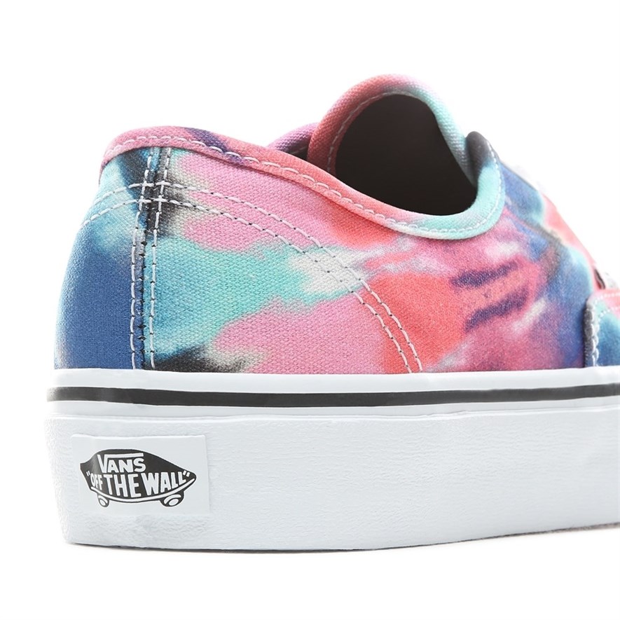 vans classic slip on tie dye multi true white